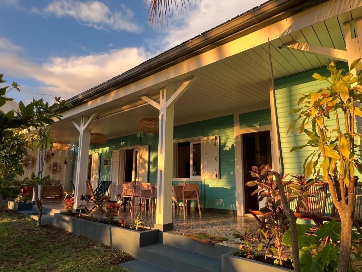 Jolie Creole- Villa Sur Le Lagon La Saline Le Bains Extérieur photo