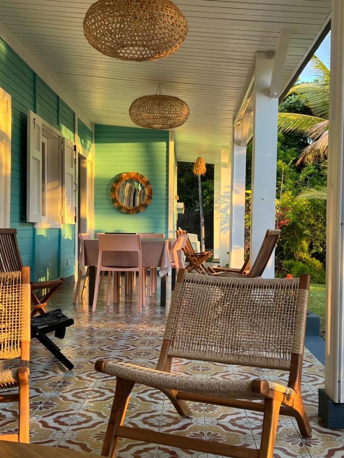Jolie Creole- Villa Sur Le Lagon La Saline Le Bains Extérieur photo